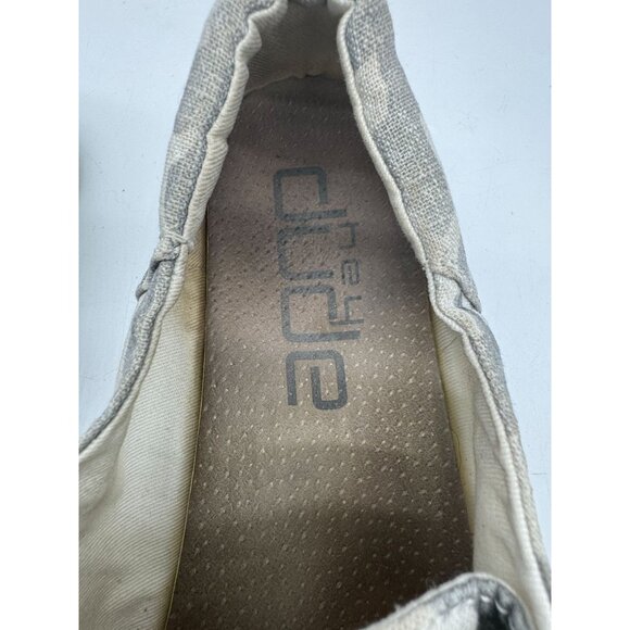 Hey Dude Wendy Funk Cloud Camo Sneakers Womens 10 Gray Slip-On Casual Flats - Picture 3 of 14
